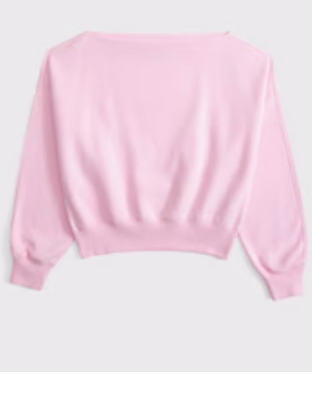Abercrombie & Fitch Sunday Slash Top Pink - Size: XS